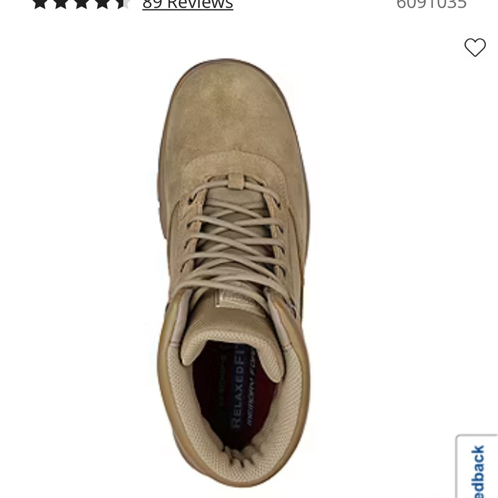Skechers Mens Wascana - Baylan Wp Closed
Toe Work Shoes - Picture 10 of 12